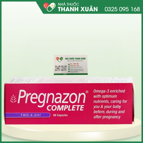 Pregnazon Complete - Giúp cung cấp các Vitamin và khoáng chất cần thiết cho cơ thể